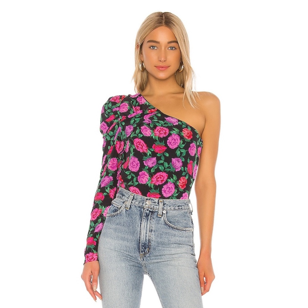 Lovers + Friends one shoulder top